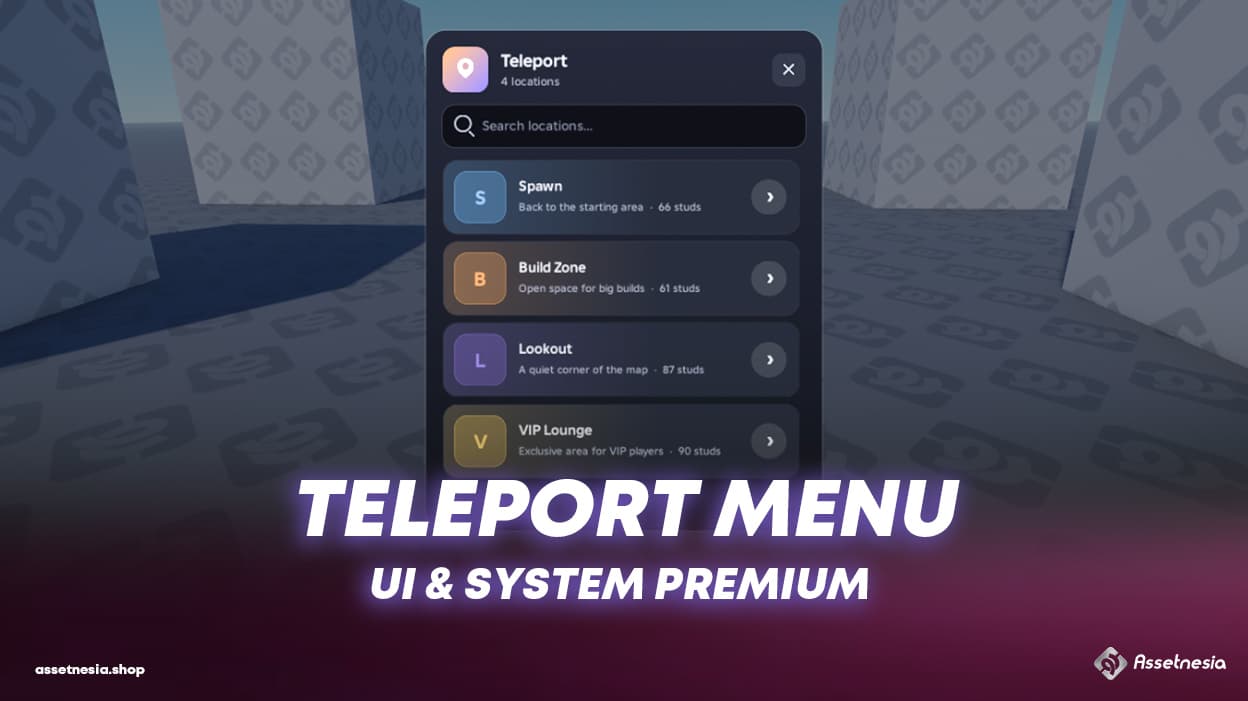 Teleport Menu