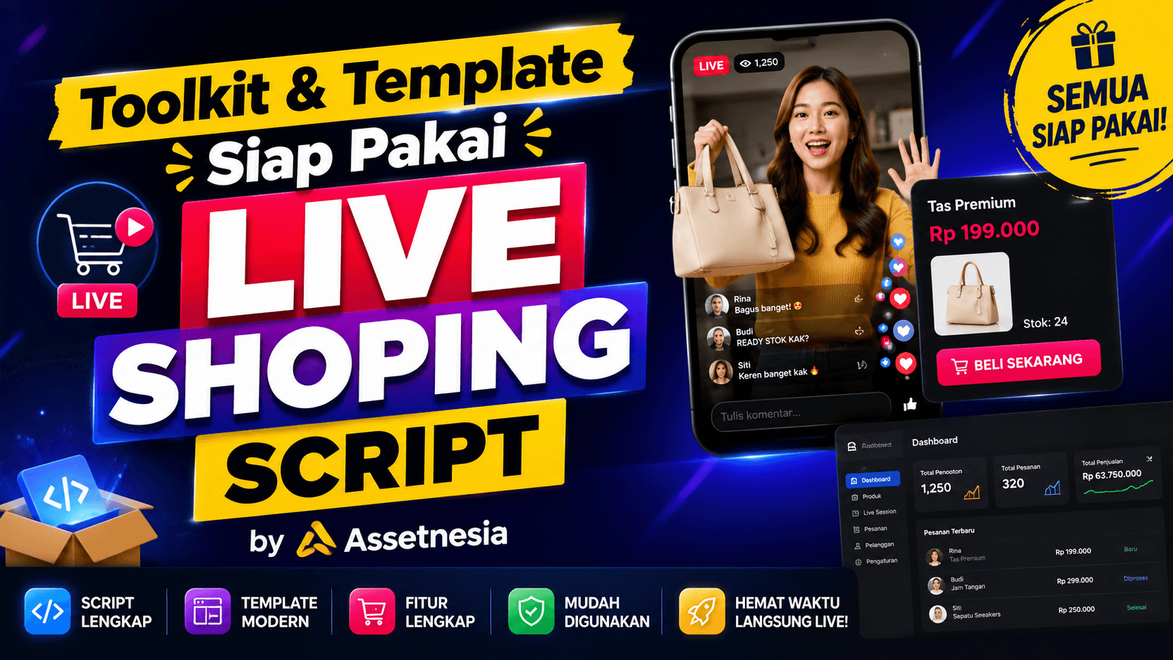 LIVE SHOPPING SCRIPT